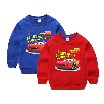 Children's sweater boy and girl cartoon