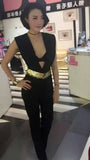 Up to 90%Off Big Sale!!!10th Anniversay Shopping Festival!2020 Summer High Quality Women Sexy Grey Bodycon Jumpsuit