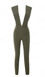 Up to 90%Off Big Sale!!!10th Anniversay Shopping Festival!2020 Summer High Quality Women Sexy Grey Bodycon Jumpsuit