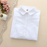FEKEHA Women Blouses 2019 Long Sleeve Oxford Ladies Tops Office Long Sleeve Shirts Women Student Blusas Camisas Mujer