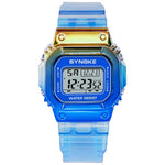 Unisex  Sports Watch LED Luminous Fashion Digital Alarm WristWatches Clocks