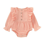 0-18M Baby Girl Romper Spring Newborn Baby Clothes For Girls Long Sleeve Kids Boys Jumpsuit Baby Boys Outfits Clothes Summer
