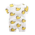 2020 cartoon anime short Newborn Baby Clothes pure cotton Summer Rompers Kids Baby Girl Jumpsuit Toddler Costume for boys romper