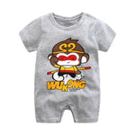 2020 cartoon anime short Newborn Baby Clothes pure cotton Summer Rompers Kids Baby Girl Jumpsuit Toddler Costume for boys romper