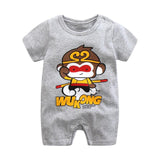 2020 cartoon anime short Newborn Baby Clothes pure cotton Summer Rompers Kids Baby Girl Jumpsuit Toddler Costume for boys romper