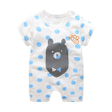 2020 cartoon anime short Newborn Baby Clothes pure cotton Summer Rompers Kids Baby Girl Jumpsuit Toddler Costume for boys romper