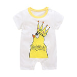 2020 cartoon anime short Newborn Baby Clothes pure cotton Summer Rompers Kids Baby Girl Jumpsuit Toddler Costume for boys romper