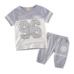 10 12 Years Old Boys' Tracksuit For Baby Boy Summer Clothing Set Cartoon Print Sport Suit Kid T-Shirt + Shorts Children Clothes
