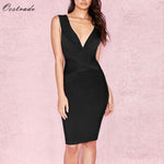 Up to 90%Off Big Sale!!!10th Anniversay Shopping Festival!2020 Summer High Quality Women Sexy Orange Bodycon Bandage Dress