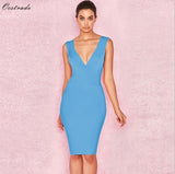 Up to 90%Off Big Sale!!!10th Anniversay Shopping Festival!2020 Summer High Quality Women Sexy Orange Bodycon Bandage Dress