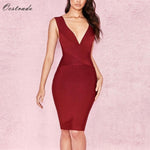 Up to 90%Off Big Sale!!!10th Anniversay Shopping Festival!2020 Summer High Quality Women Sexy Orange Bodycon Bandage Dress