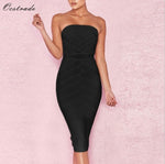 Up to 90%Off Big Sale!!!10th Anniversay Shopping Festival!2020 Summer High Quality Women Sexy White Bodycon Bandage Dress
