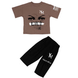 Boys Summer Clothing Sports Sets Cartoon T shirt+Short pants 2pcs
