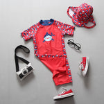 Children's Swimsuit Boys  One Piece Swimming