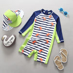 Children's Swimsuit Boys  One Piece Swimming