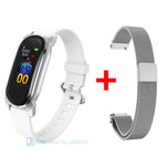 Women Men Electronic LED  Bluetooth Wristwatch