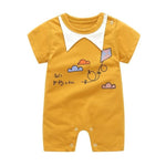 2020 cartoon anime short Newborn Baby Clothes pure cotton Summer Rompers Kids Baby Girl Jumpsuit Toddler Costume for boys romper