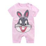 2020 Cheap cotton Baby romper Short Sleeve baby clothing One Piece Summer Unisex Baby Clothes girl and boy jumpsuits Giraffe