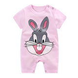 2020 Cheap cotton Baby romper Short Sleeve baby clothing One Piece Summer Unisex Baby Clothes girl and boy jumpsuits Giraffe