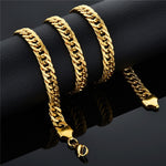 Gold Chain For Men Necklace Gold Color Stainless Steel