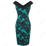 Women Elegant V Neck  Casual Dress Sexy Sleeveless Summer Dress