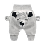 Baby cute pants boys girl cartoon high waist protection belly children toddler spring autumn newborn infant trousers cheap stuff