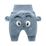 Baby cute pants boys girl cartoon high waist protection belly children toddler spring autumn newborn infant trousers cheap stuff