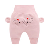 Baby cute pants boys girl cartoon high waist protection belly children toddler spring autumn newborn infant trousers cheap stuff