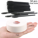 Eyelash Extension Disposable Eyebrow brush Mascara Wand Applicator Spoolers Eye Lashes Cosmetic Brushes Set makeup tools