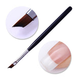 NICOLE DIARY UV Gel Brush Liner Painting Pen Acrylic Drawing Brush for Nails Gradient Rhinestone Handle  Nail Art Tool