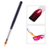 NICOLE DIARY UV Gel Brush Liner Painting Pen Acrylic Drawing Brush for Nails Gradient Rhinestone Handle  Nail Art Tool