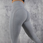 CHRLEISURE Seamless Leggings Women Patchwork Fitness Casual Pants Women Push Up Polyester Gym Leggings Skinny