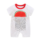 Summer New Style Short Sleeved Girls Dress Baby Romper Cotton Newborn Body Suit Baby Pajama Boys Animal Monkey Rompers 2020 hot