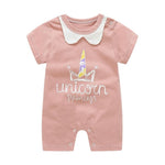 Summer New Style Short Sleeved Girls Dress Baby Romper Cotton Newborn Body Suit Baby Pajama Boys Animal Monkey Rompers 2020 hot