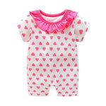 Summer New Style Short Sleeved Girls Dress Baby Romper Cotton Newborn Body Suit Baby Pajama Boys Animal Monkey Rompers 2020 hot