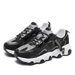 TUINANLE Chunky Sneakers 2020 Women Female Fashion Sneakers Lace-up Basket Femme Dad Platform Breathable Mesh Sneakers for Women