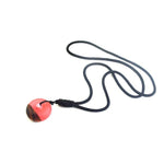 Vintage men woman fashionable wood resin necklace pendant