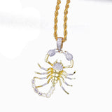 Fashion Punk Hip Hop Women Men Movie Characters Pendant Necklace Crystal Rhinestone Chain Necklace Creative Necklaces Jewelry