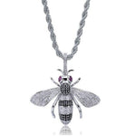 Fashion Punk Hip Hop Women Men Movie Characters Pendant Necklace Crystal Rhinestone Chain Necklace Creative Necklaces Jewelry