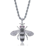 Fashion Punk Hip Hop Women Men Movie Characters Pendant Necklace Crystal Rhinestone Chain Necklace Creative Necklaces Jewelry