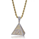 Fashion Punk Hip Hop Women Men Movie Characters Pendant Necklace Crystal Rhinestone Chain Necklace Creative Necklaces Jewelry