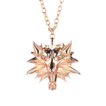Fashion Punk Hip Hop Women Men Movie Characters Pendant Necklace Crystal Rhinestone Chain Necklace Creative Necklaces Jewelry