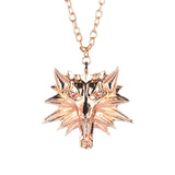 Fashion Punk Hip Hop Women Men Movie Characters Pendant Necklace Crystal Rhinestone Chain Necklace Creative Necklaces Jewelry
