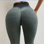 CHRLEISURE Patchwork Leggings Women High Waist Seamless Push Up Fitness Pants Women Sexy Slim Solid Workout Gym Leggings