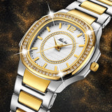 Women Watches Diamond Quartz Gold Wrist Watch