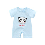 Infant jumpsuit summer romper animal print girl boy cotton suit newborn climbing cartoon rompers cheap stuff baby products