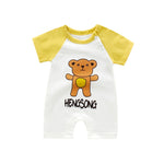 Infant jumpsuit summer romper animal print girl boy cotton suit newborn climbing cartoon rompers cheap stuff baby products