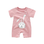 Infant jumpsuit summer romper animal print girl boy cotton suit newborn climbing cartoon rompers cheap stuff baby products