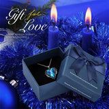 Pendant Angel Wings Heart Necklace  for Women