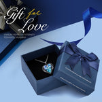 Pendant Angel Wings Heart Necklace  for Women